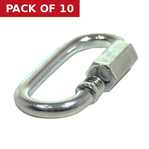 Centurion Quick Repair Link, Zinc Plated, 5mm x 39mm x 12mm - Pack of 10