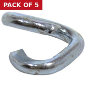 Centurion Steel Mending Link, Zinc Plated, 6mm - Pack of 5