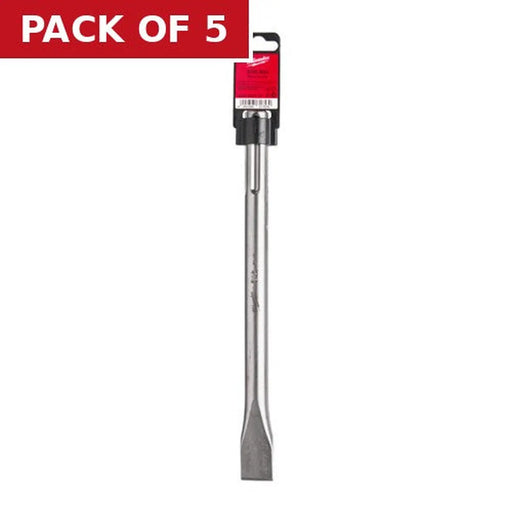 Centurion Milwaukee SDS Max Flat Chisel 280x25mm - 1pc - Pack of 5