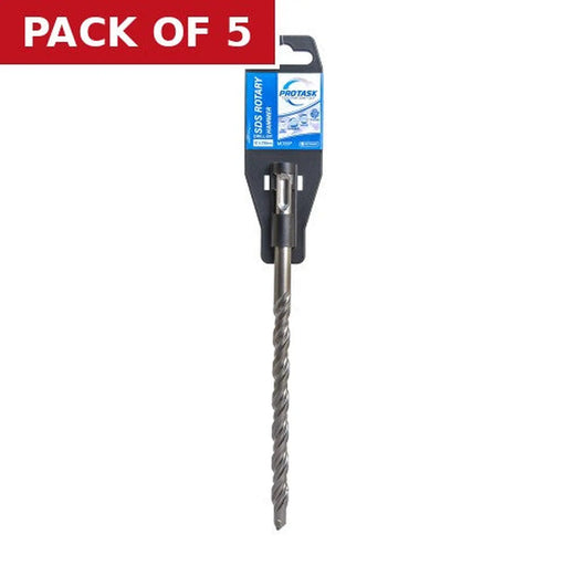 Centurion ProTask SDS-Plus Rotary Hammer Drill Bits 12mm x 210mm - Pack of 5