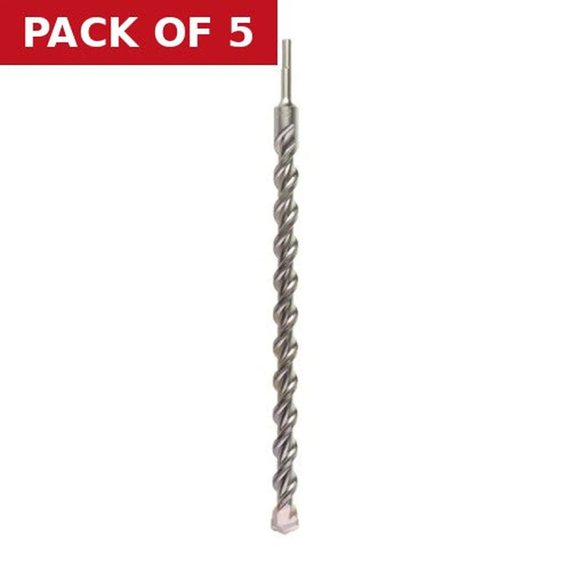 Centurion Milwaukee SDS+ M2 Drill Bit 25x450mm - 1pc - Pack of 5