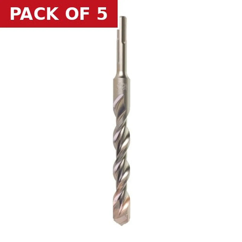 Centurion Milwaukee SDS+ M2 Drill Bit 18x200mm - 1pc - Pack of 5