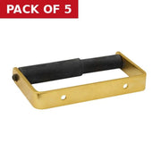 Centurion Toilet Roll Holder - Satin Gold Aluminum - Pack of 5