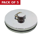 Centurion Plug - Sink Bath - Chrome - 1 1/2" - Pack of 5