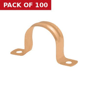 Centurion 22mm Copper Pipe Clips - Pack of 100