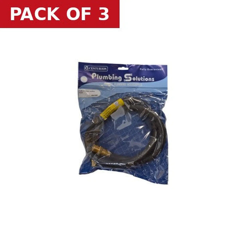 Centurion 1.2m Bayonet Type Gas Cooker Hose - Pack of 3
