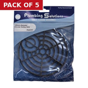 Centurion Gulley Grid Drain Cover - Circular - 150mm Diameter - Pack of 5
