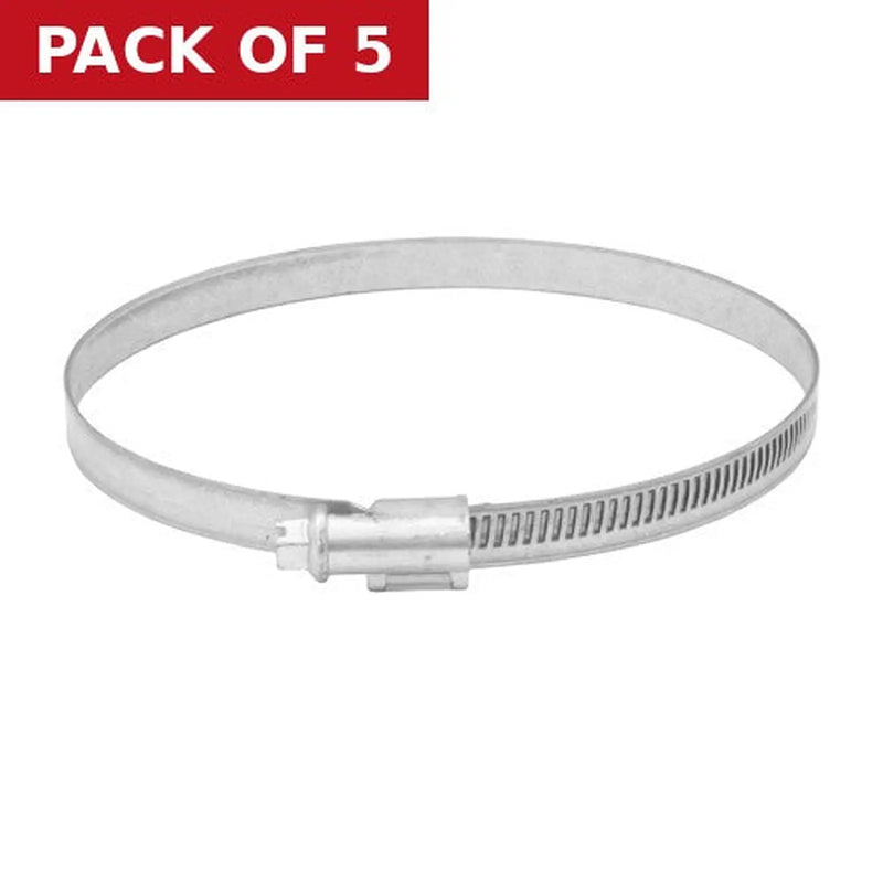 Centurion 100mm ZP Hose Clip - Pack of 5