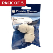 Centurion Speedfit - 15mm Elbow - Pack of 5