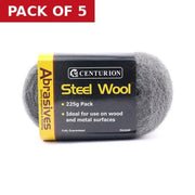Centurion Abrasives Steel Wool, 1 Medium - Pack of 5