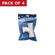 Centurion 40mm Push Fit Swept Tee - Pack of 4