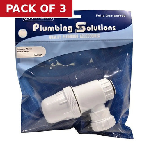 Centurion 32 x 76mm Bottle Trap - Pack of 3