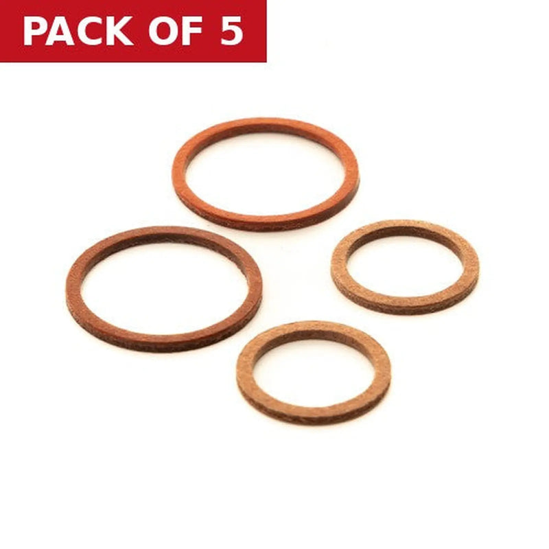 Centurion Assorted Pack Fibre Washers (Pack of 4) - Pack of 5