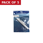 Centurion Radiator Pipe Covers - White - 2 Pack - Pack of 5