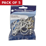 Centurion Gas Cooker Stability Chain - Pack of 5
