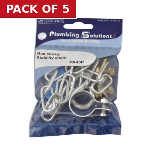 Centurion Gas Cooker Stability Chain - Pack of 5