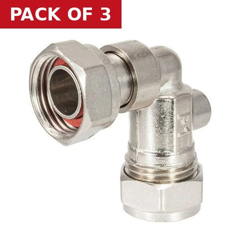 Centurion 15 x 1/2 Angle Service Valve - Pack of 3