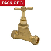 Centurion 22mm Stop Cock - Pack of 3