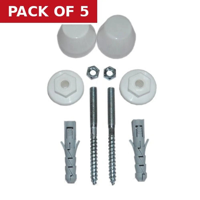 Centurion Sanitary Fixing Kit 8mm x 100mm - Pack of 5