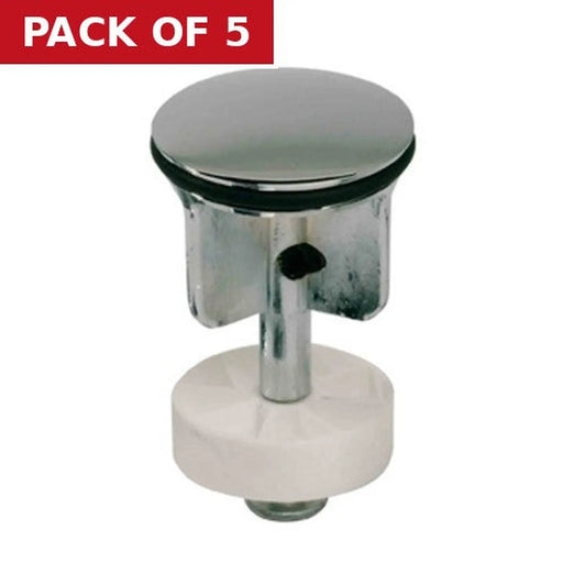 Centurion 1 1/2" Pop Up Basin Waste Plug - Brass - Pack of 5
