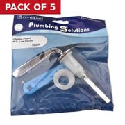 Centurion Chrome Plated W.C. Low Handle Pack - Pack of 5