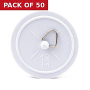 Centurion Sink & Bath Plug - 1 3/4" - White - Pack of 50
