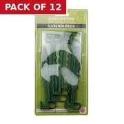Centurion Garden Pegs, Green, 35 x 140mm - Pack of 12