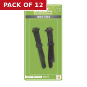 Centurion Cushioned Tree and Shrub Ties, Black, 300mm - Pack of 12