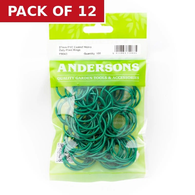 Centurion Heavy Duty Plant Rings, Green - Pack of 12