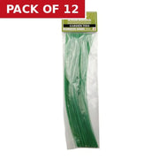 Centurion Garden Plant Ties, Green, 250mm - Pack of 12