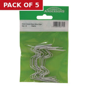 Centurion Spring Wire Glazing Clips, 'W' Clip - Pack of 5