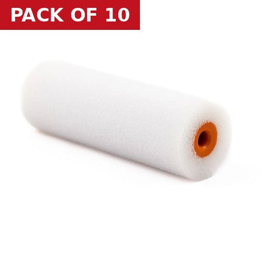 Centurion Trade Foam Mini Rollers, 100mm / 4" (Set of 10) - Pack of 10