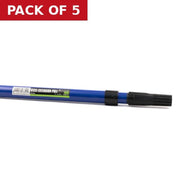 Centurion Trade Two Section Steel Extension Pole, 3' - 6' - Pack of 5