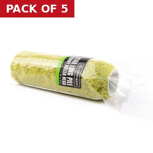 Centurion Trade Extra Long Pile Roller Sleeve, 225mm x 44mm / 9" x 1¾" - Pack of 5