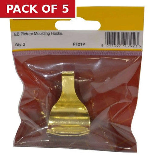 Centurion EB Picture Moulding Hooks (Pack of 2) - Pack of 5