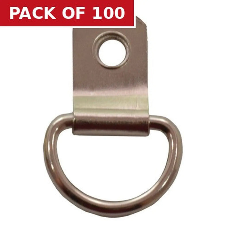 Centurion 25mm NP Small Picture D Rings - Pack of 100