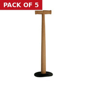Centurion Wooden Handle Coopers Plunger - Pack of 5