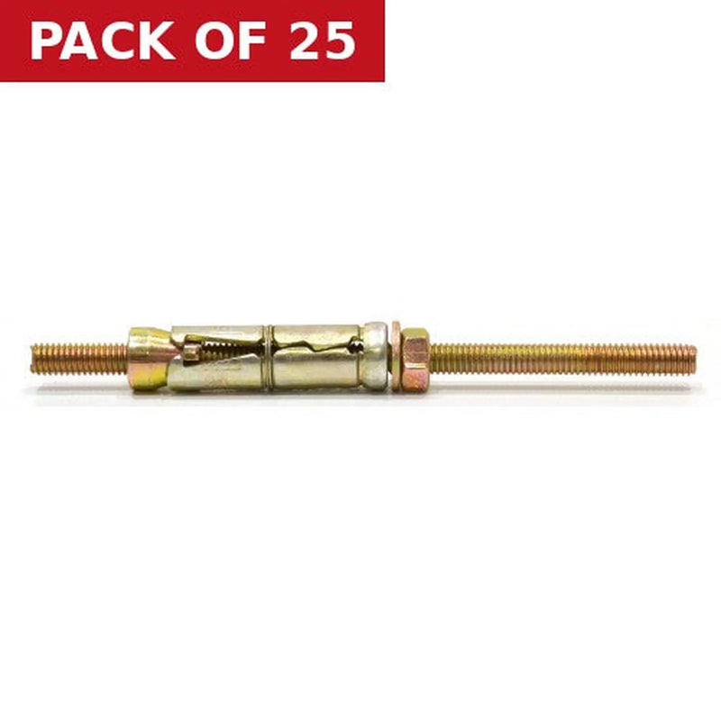 Centurion M6 x 60mm Expanding Projection Bolts - Pack of 25