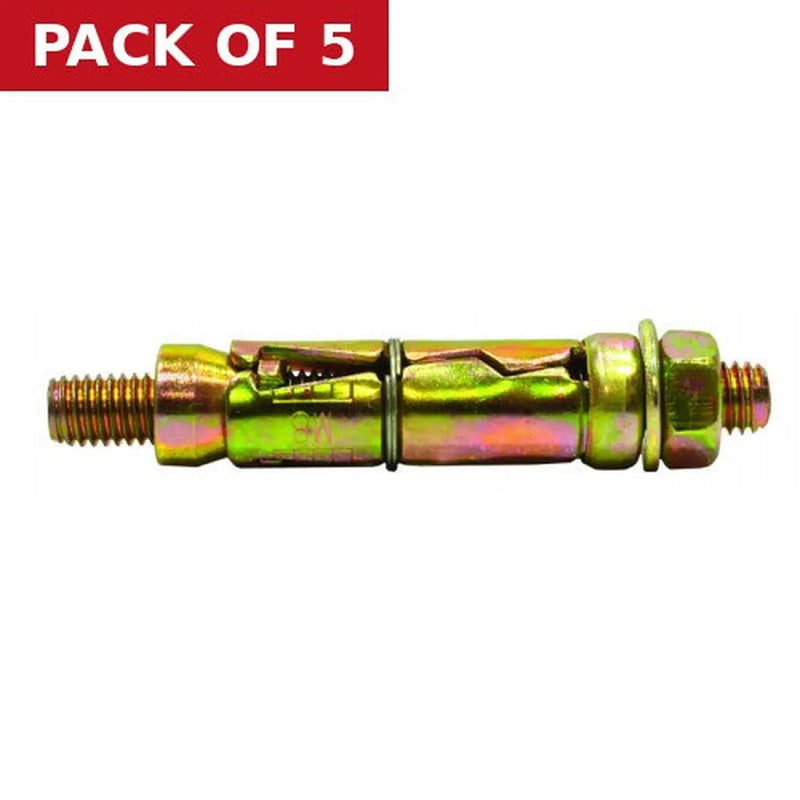 Centurion M8 x 60mm Expanding Projection Bolts (Packs of 2) - Pack of 5