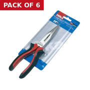 Centurion Long Flat Nosed Pliers, 200mm - Pack of 6