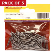 Centurion 20mm Steel Panel Pins - Pack of 5