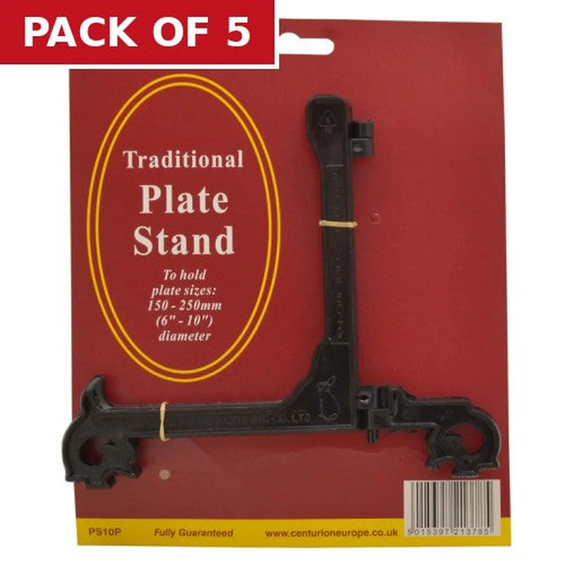 Centurion 150-250mm Black Classic Plate Stand - Pack of 5