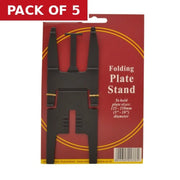 Centurion 125-250mm Folding Plate Stand - Pack of 5