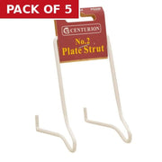 Centurion No 2 (100mm) White Plastic Coated Wire Strut - Pack of 5