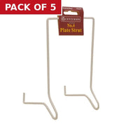 Centurion No 4 (180mm) White Plastic Coated Wire Strut - Pack of 5