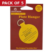 Centurion 50mm Invisible  Plate Hanger - Pack of 5