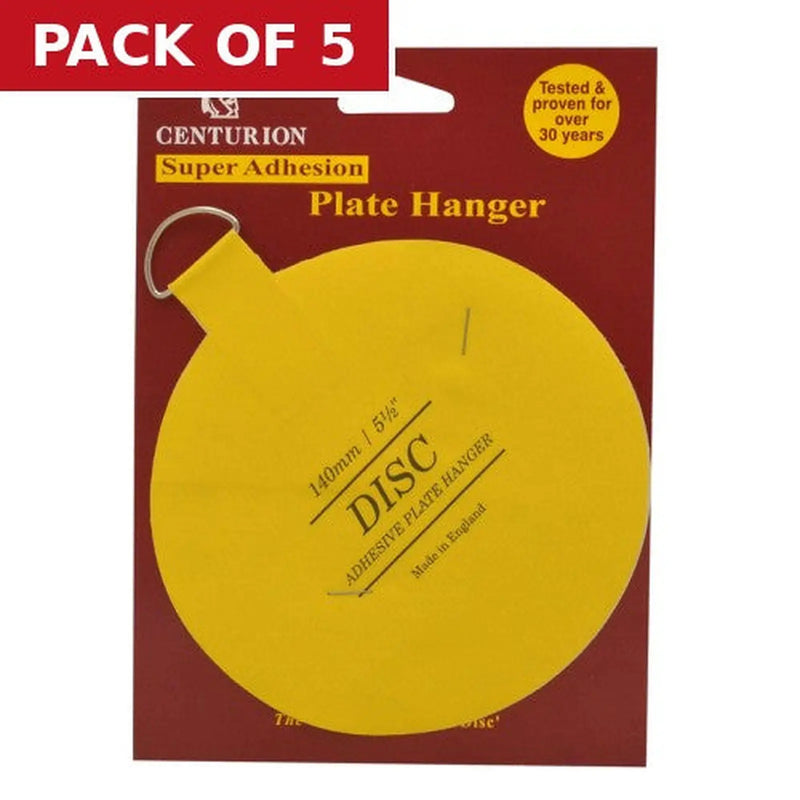 Centurion 140mm Invisible  Plate Hanger - Pack of 5