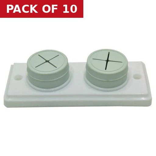 Centurion 125mm Double Cloth Holder - Pack of 10