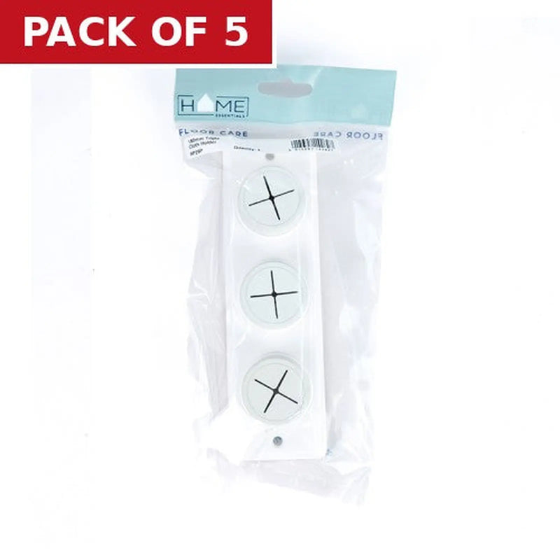 Centurion 180mm Triple Self Adhesive Cloth Holder - Pack of 5