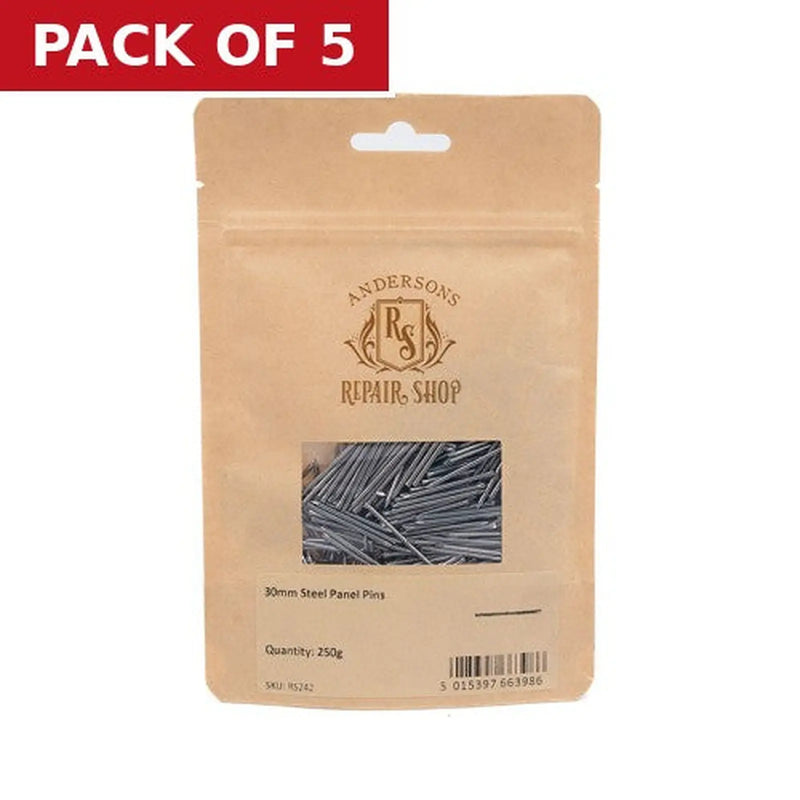 Centurion Repair Shop Panel Pins - Steel - 30mm - 250g - Pack of 5